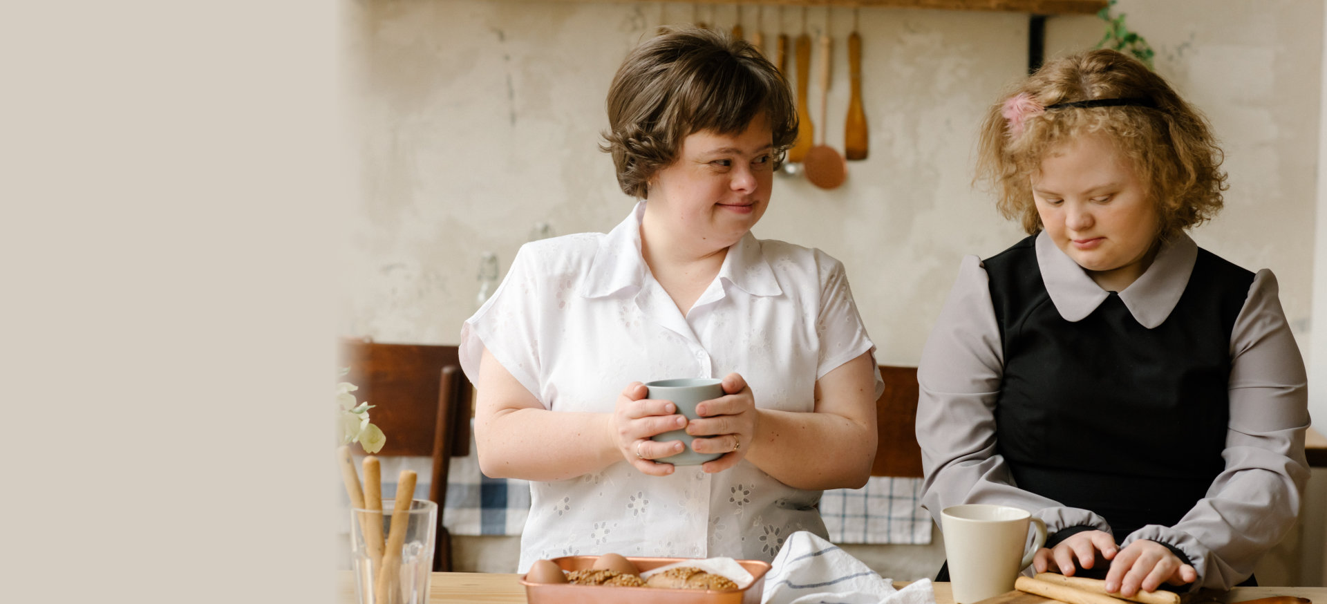 special persons do kitchen stuff